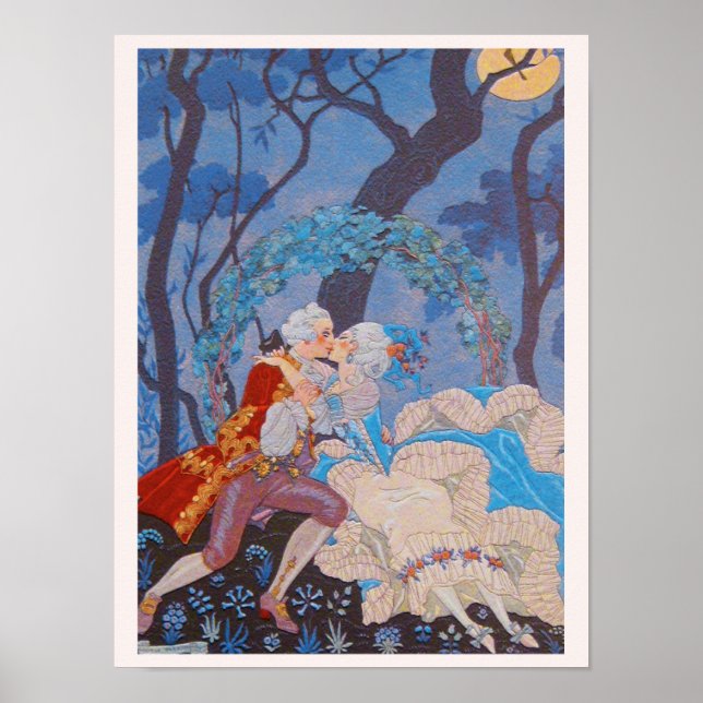 Kiss Marie Fashion Plate ~ Poster 16x12 (Vorne)