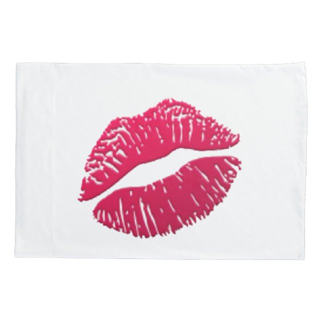 Kiss Mark - Emoji Kissenbezug (Rückseite)