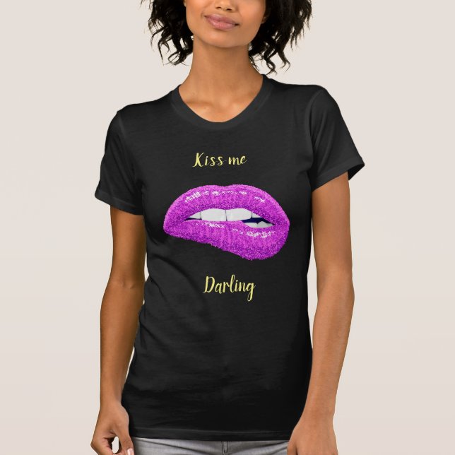 Kiss me Darling T-Shirt (Vorderseite)