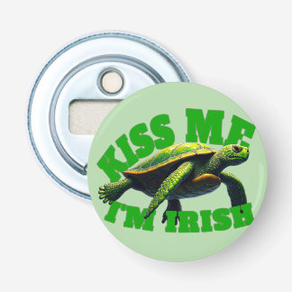 Kiss Me I bin Irish - Green Turtle Flaschenöffner