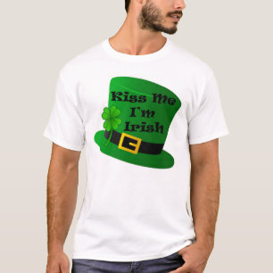 Kiss Me I bin Irish Men's Basic T - Shirt