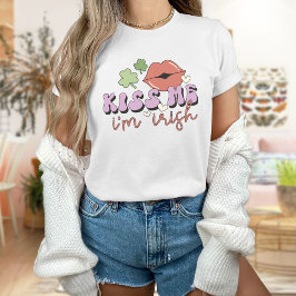 Kiss Me Ich bin Irisch - St. Patricks Day T-Shirt
