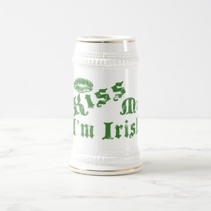 Kiss Me Ich bin irische Tasse