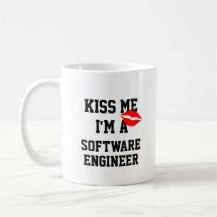 Kiss Me Im A Software Engineer Mug