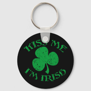 Kiss Me Im Irish Key Chain $7.50 Schlüsselanhänger