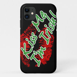 Kiss Me I'm Irish Lips Case-Partner iPhone 5 Fall Case-Mate iPhone Hülle