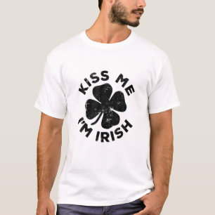 Kiss Me I'm Irish Saint Patrick Day, Happy St Patr T-Shirt