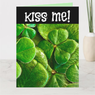 KISS ME JE SUIS IRLANDAIS LA CARTE ROMANTIQUE DE L