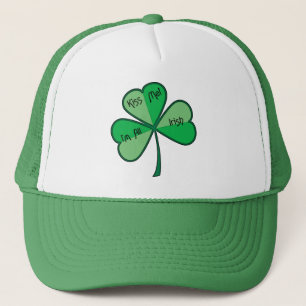 Kiss Me Kleeblatt Hat Truckerkappe