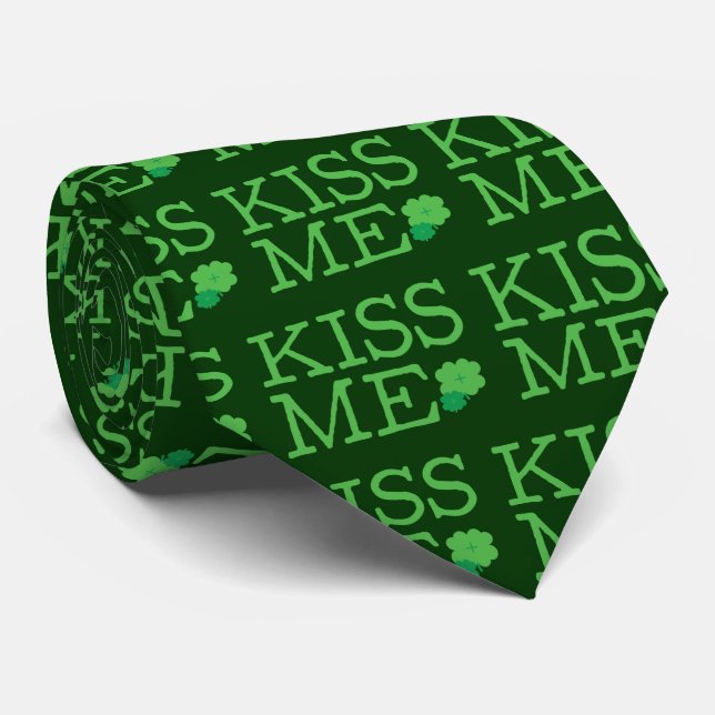 Kiss Me Krawatte (Gerollt)