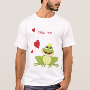 Kiss Me Niedlich Frog Prince T-Shirt