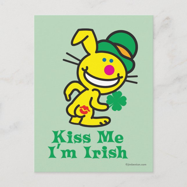 Kiss Me Postkarte (Vorderseite)