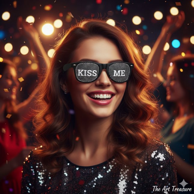 KISS ME rétro Shades / Fun Party Lunettes de solei (Créateur téléchargé)