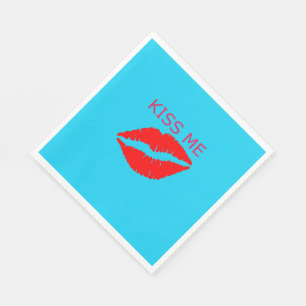 Kiss Me Serviette