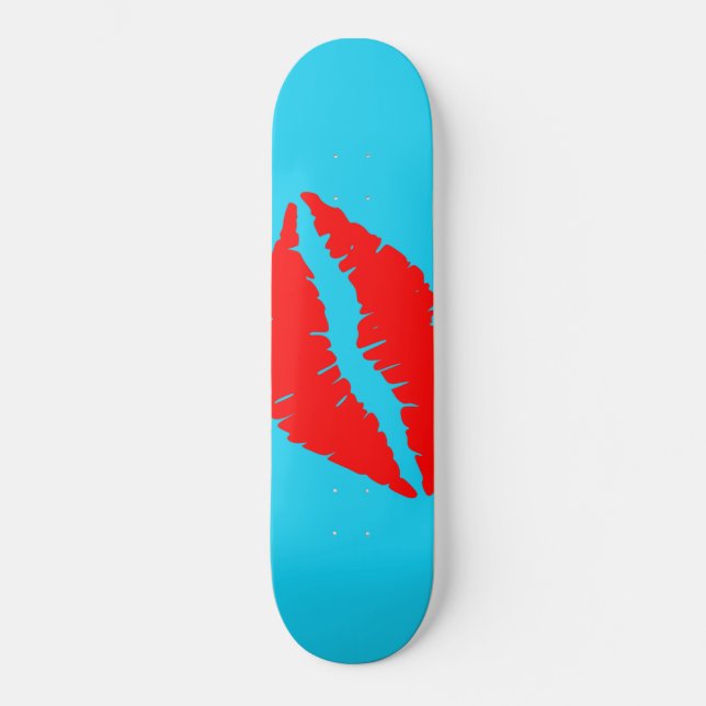 Kiss Me Skateboard (Vorderseite)