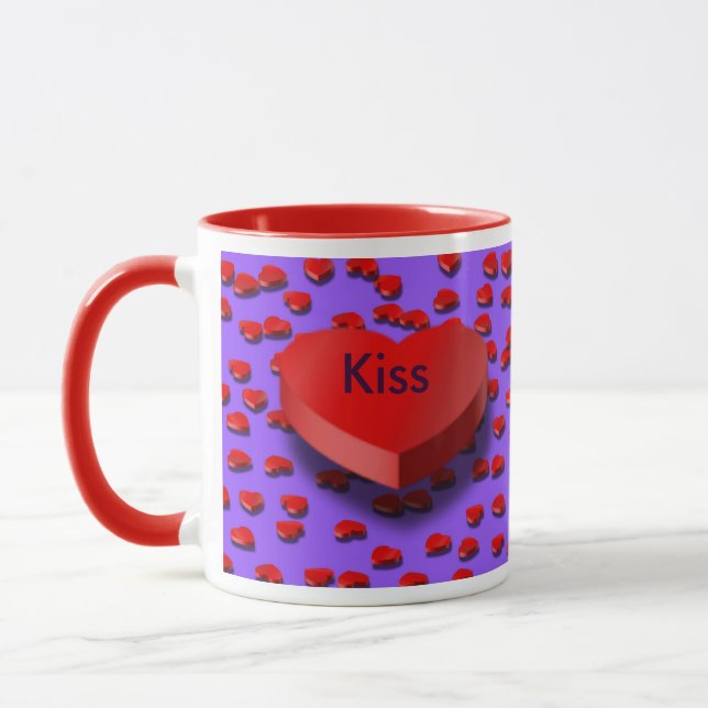 Kiss Me Tasse (Links)