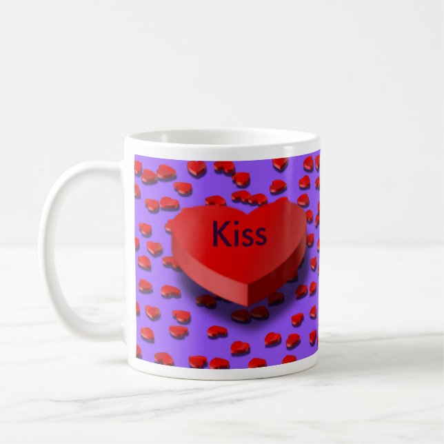 Kiss Me Tasse (Links)