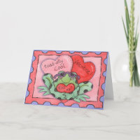 Kiss Me Toad - Carte de voeux