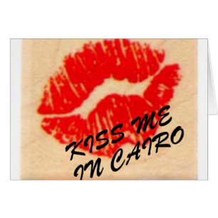 KISS MIR IN KAIRO