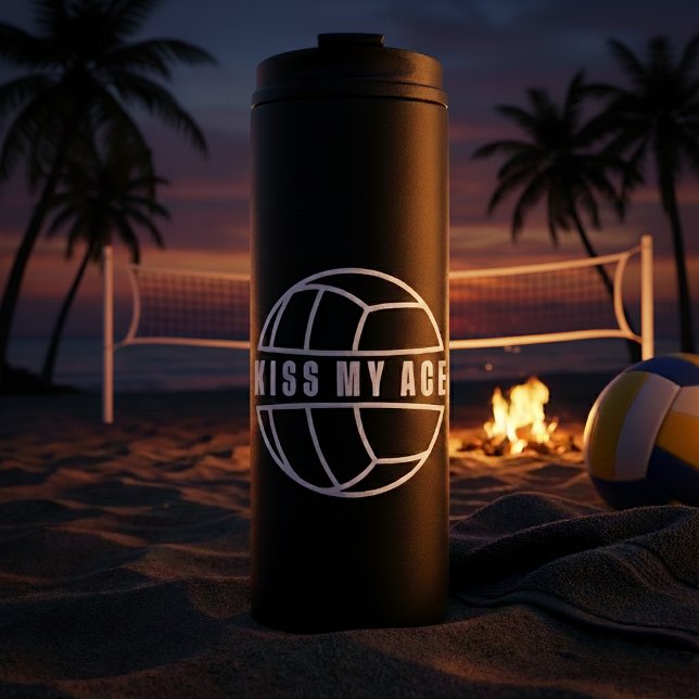 Kiss my Ace Thermosbecher (Von Creator hochgeladen)