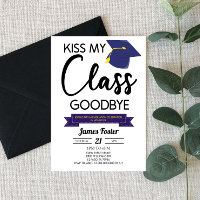 Kiss My Class Goodbye Blue Black Abschluss
