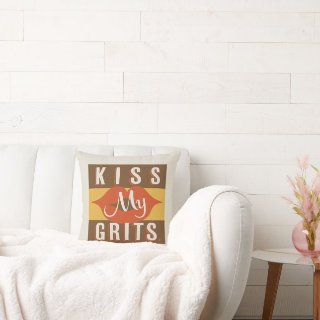 Kiss My Grits Kissen (Liege)