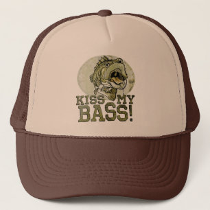 Kiss My Largemouth Bass von Mudge Studios Truckerkappe
