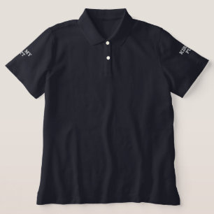 'Kiss My Putt' Lustige Navy Weiße Golf Humorvolle