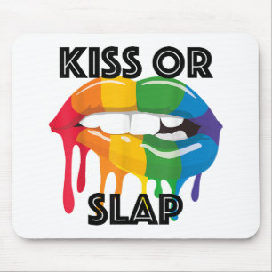 KISS ODER SLAP MOUSEPAD
