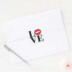 Kiss of Love : Édition Red Lips Autocollants