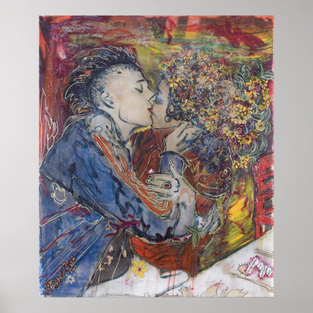 "Kiss" Poster (Vorne)