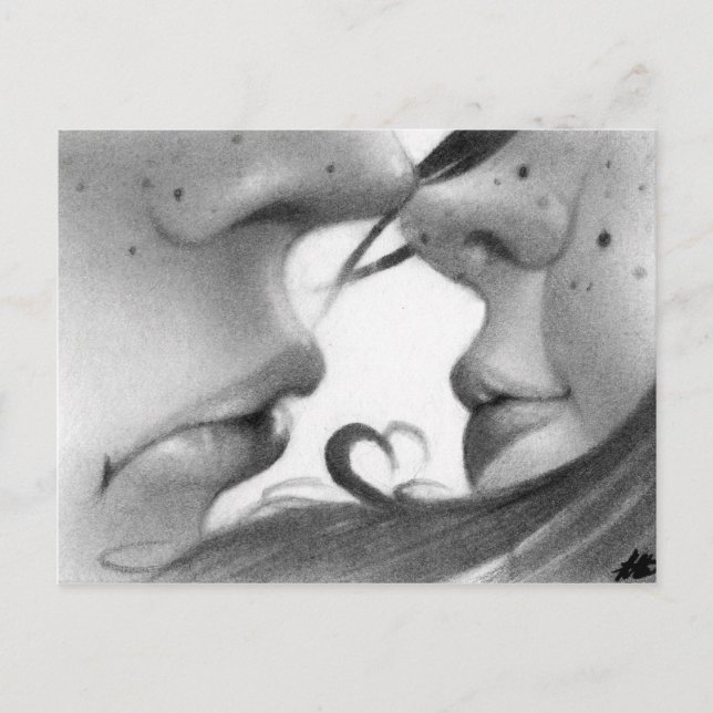 Kiss Postkarte (Vorderseite)