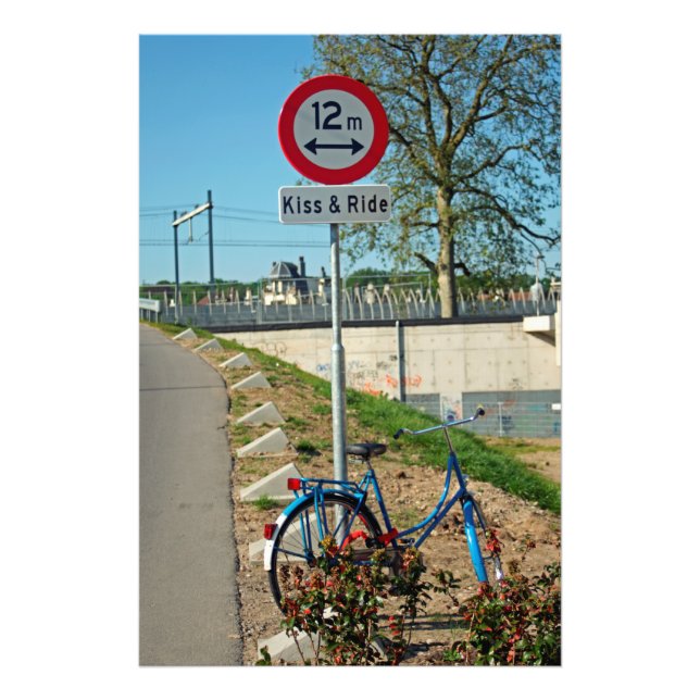 Kiss & Ride Fotodruck (Vorne)