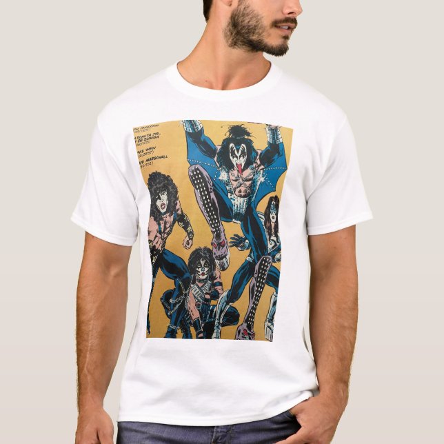 KISS SUPERHEROES T-Shirt (Vorderseite)