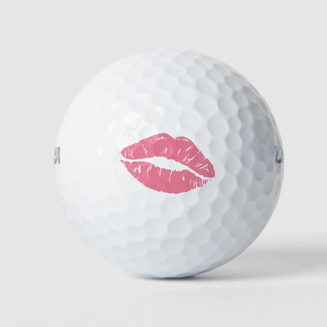 Kiss & Tell Golf Balls Golfball (Vorderseite)