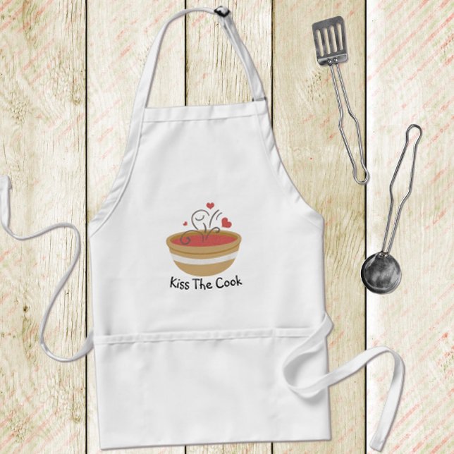 Kiss The Cook Cosy Kitchen Schürze (Von Creator hochgeladen)