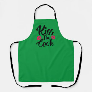 Kiss The Cook, Funny Novelty Gift, Funny Cook Schürze