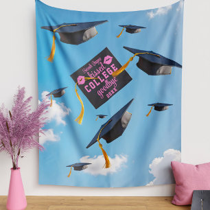 Kiss Uni - Hintergrund für die Abitur Wandteppich