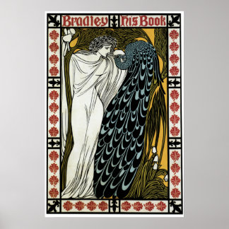 Kiss Vintag William H Bradley Poster