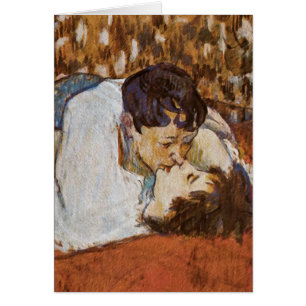 Kiss - von Henri de Toulouse-Lautrec