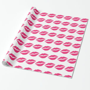 Kiss Wrapping Paper Geschenkpapier