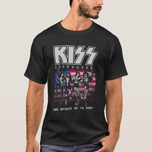Kiss zerstört den Geist von '76 T-Shirt (Vorderseite)