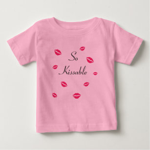 Kissable Pink TuTu Bodysuit Baby T-shirt