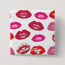 Kissbare Lippen (Küsseln der Lippen, Rot und Rosa