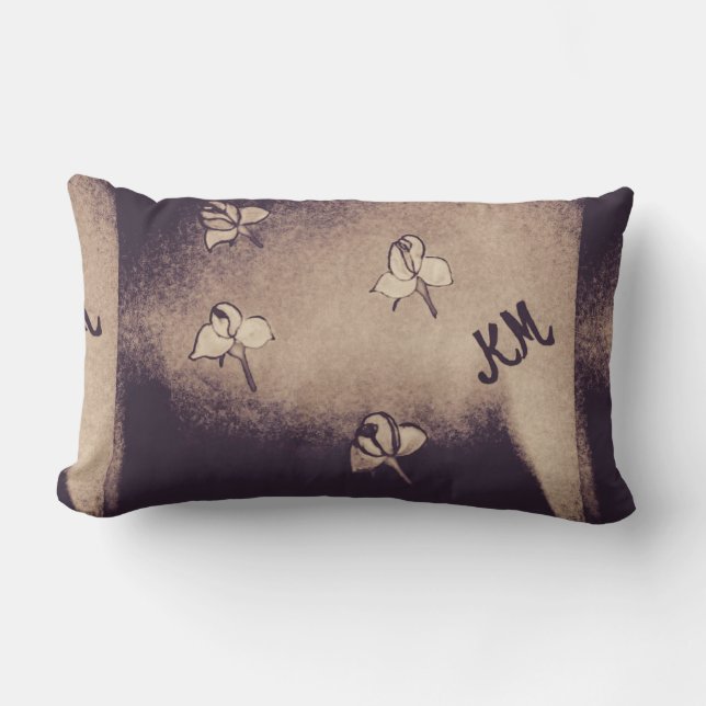 Kissen aus alter Rose (Vorderseite)