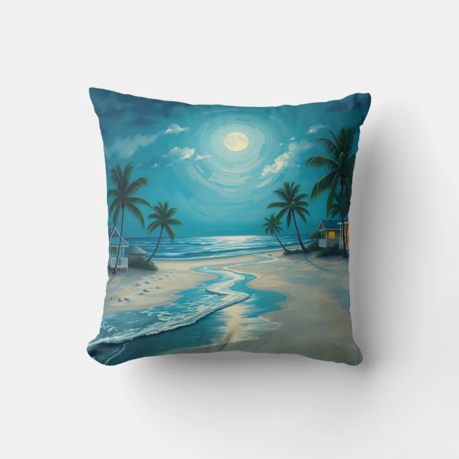 Kissen "Bathed in Moonlight & Baked in Moonlight" (Vorderseite)