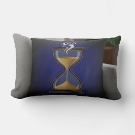 Kissen "Brew Time" – Design Sanduhr und Kaffee, El