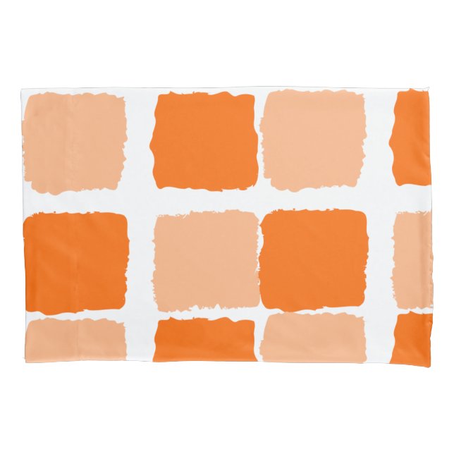 Kissen Case Orange Abstrakt Kissenbezug (Vorderseite)