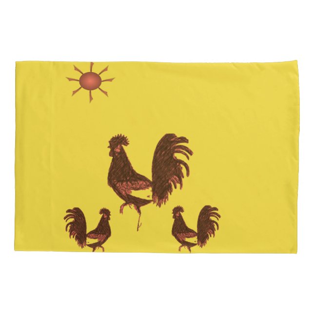 Kissen Case Rooster Kissenbezug (Rückseite)