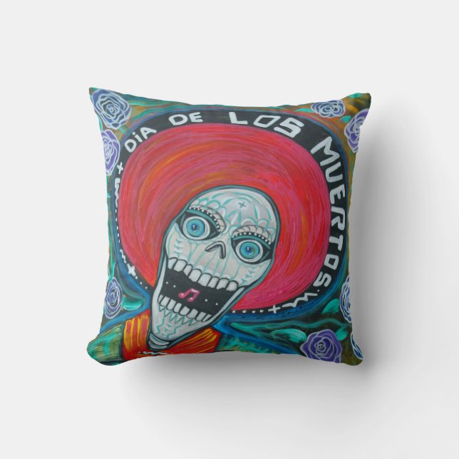 Kissen Dia De Los Muertos American MoJo (Vorderseite)